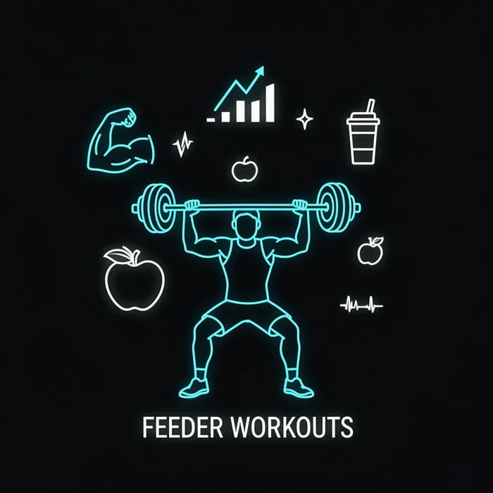 Feeder Workouts for hurtig muskelopbygning