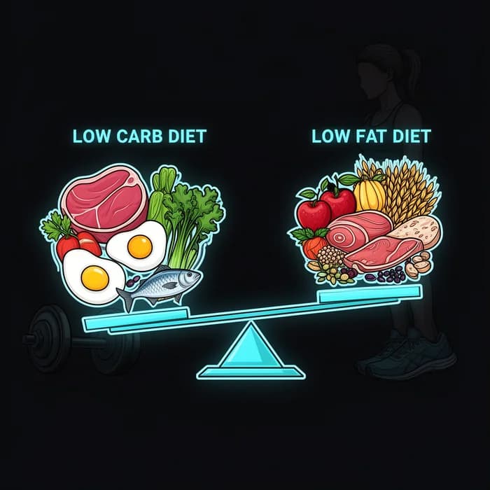Low Carb vs. Low Fat: Hvad er bedst til vægttab?